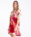 Tunika Lisca Potrofino 049629 wiskozowa red-ivory