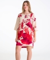 Tunika Lisca Potrofino 049629 wiskozowa red-ivory