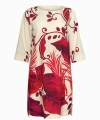 Tunika Lisca Potrofino 049629 wiskozowa red-ivory