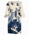 Tunika Lisca Portofino 049629 wiskozowa blue-ivory