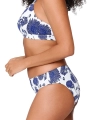 Kostium kąpielowy LingaDore 8206B figi blue white print
