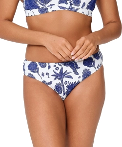 Kostium kąpielowy LingaDore 8206B figi blue white print
