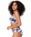 Kostium kąpielowy LingaDore 8206TB triangle blue white print