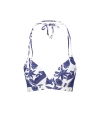 Kostium kąpielowy LingaDore 8206TB triangle blue white print