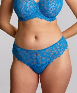 Stringi Panache Allure koronkowe azure blue