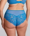 Figi Panache Allure z wysokim stanem koronkowe azure blue