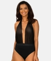 Monokini Feba FL168A/509 z siateczki czarne
