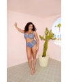 Biustonosz Elomi Matilda miękki plunge lunar blue