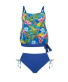 Tankini Feba F229/920 komplet kwiaty oceanu