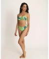 Kostium kąpielowy Selmark BN416 bandeau zielony