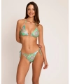 Kostium kąpielowy Selmark BO910 bikini top zielony