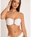Kostium kąpielowy Selmark BN816 bandeau biały
