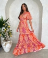 Sukienka damska Isadora maxi red