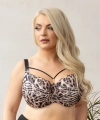 Kostium kąpielowy Krisline Maui soft full cup roma miękki pantera