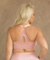 Biustonosz Krisline Sugar miękki odpinany z przodu brzoskwinia