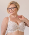 Biustonosz Ewa Michalak BM Antonina ecru miękki