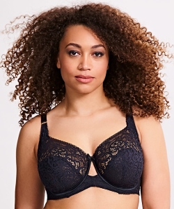 Biustonosz Sculptresse Estel miękki full cup czarny