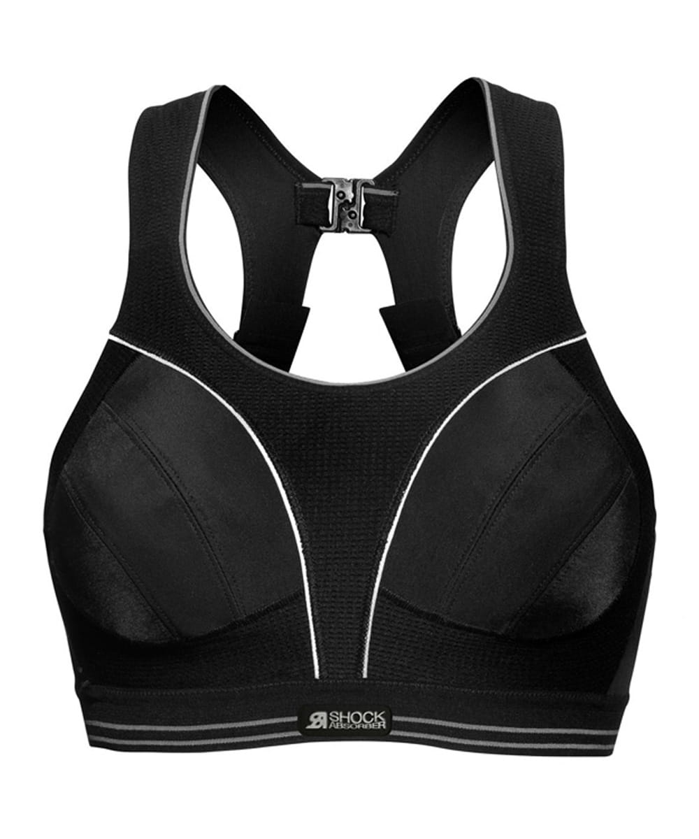 Shock Absorber Ultimate Run Bra S5044 biustonosz sportowy czarny