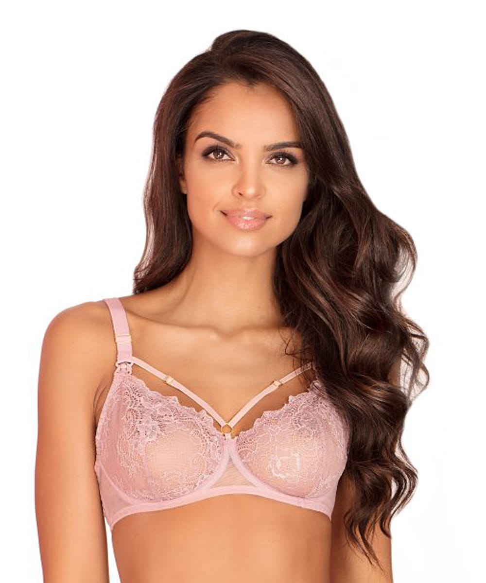 Biustonosz do karmienia Momtobe Flow miękki rose gold