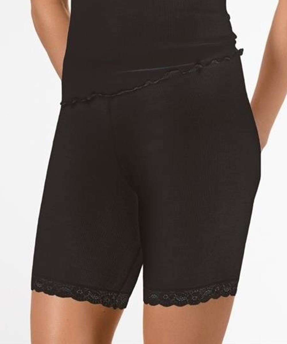 Majtki Nina Von C 29220846 MERINO czarne z długą nogawką