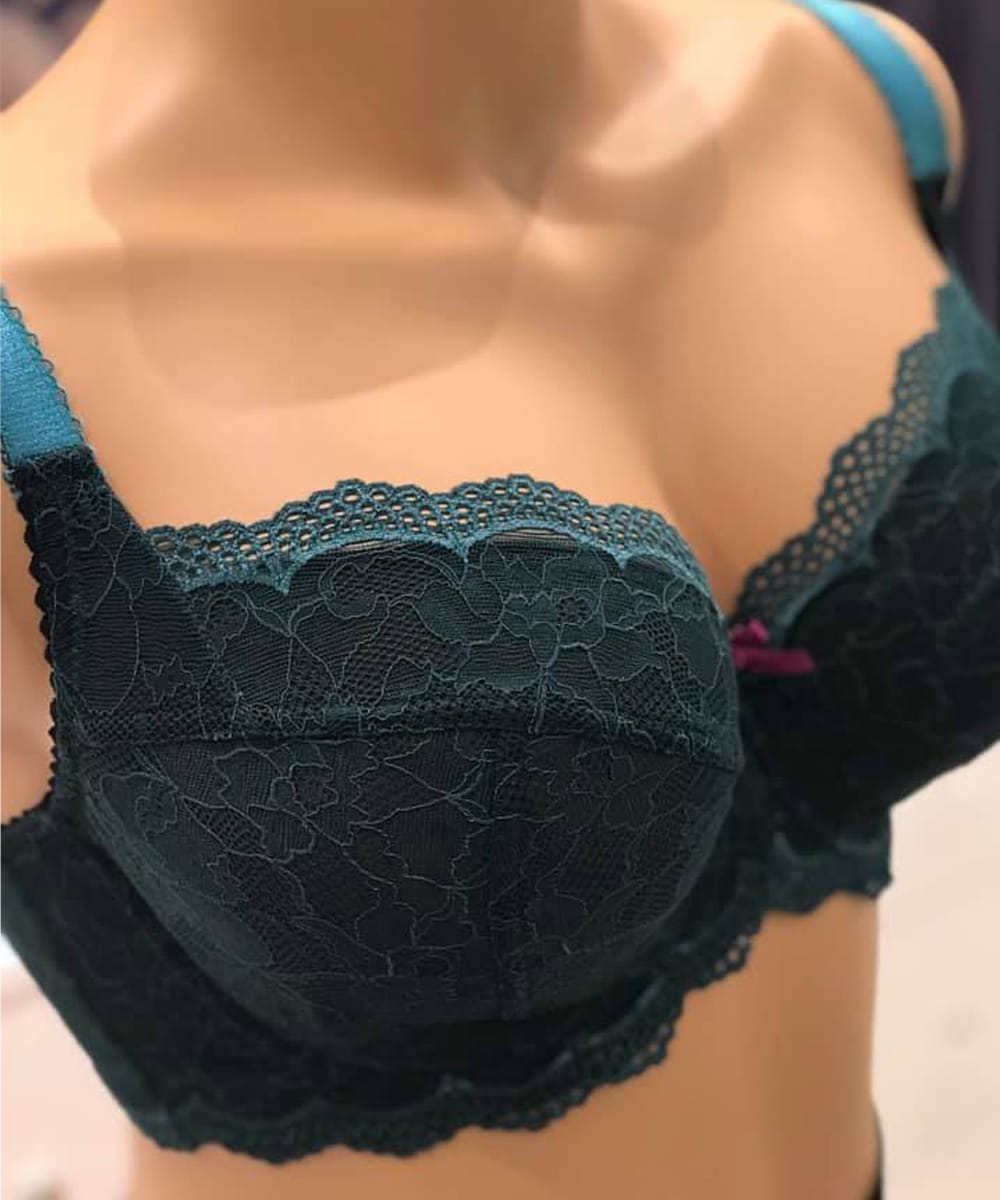 Biustonosz Ewa Michalak Emerald BM miękki szmaragdowy