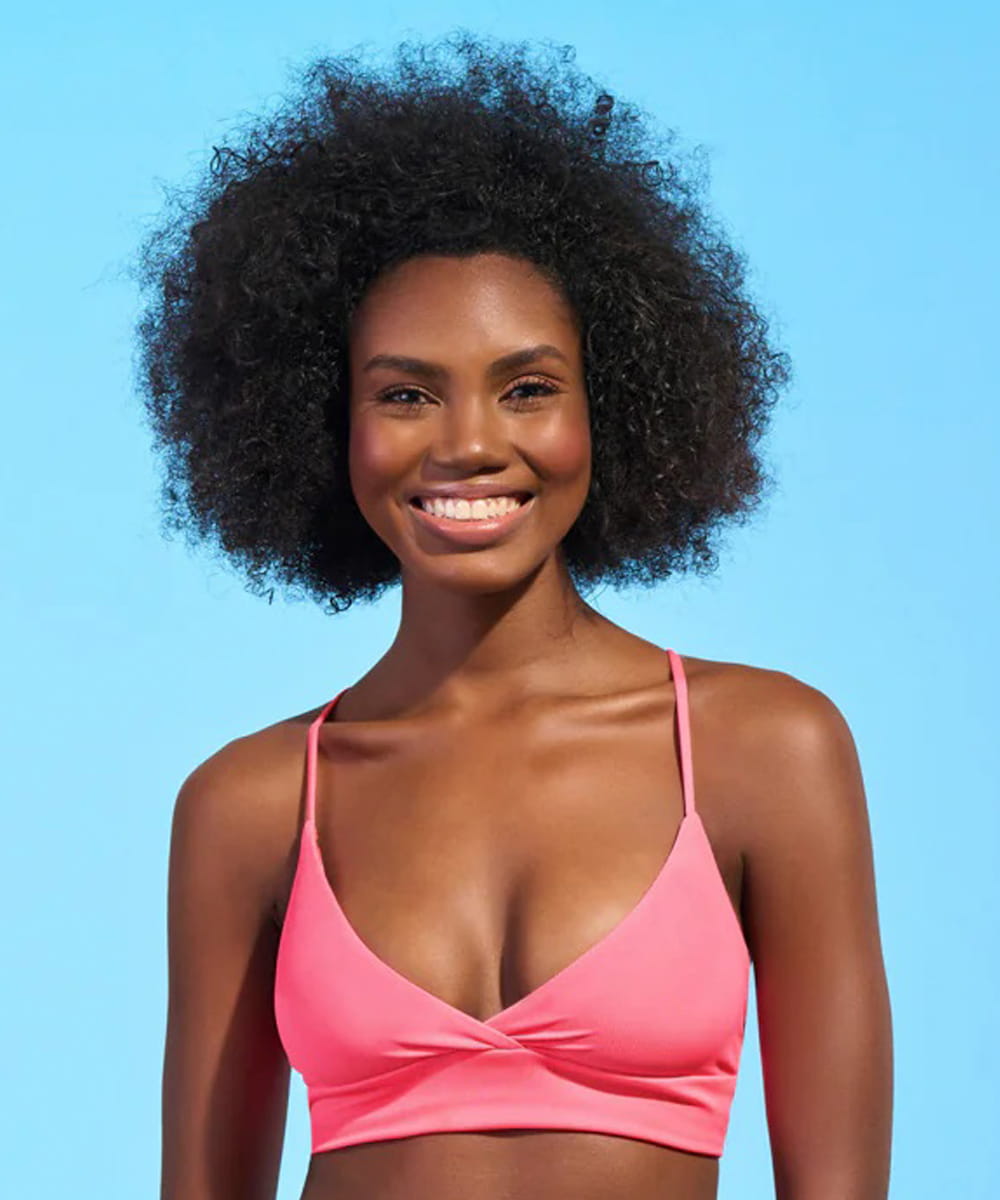 Kostium kąpielowy Maaji Coral Lava Criss Cross top dwustronny