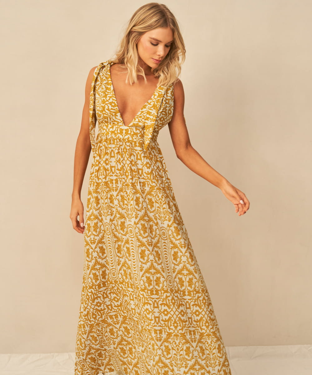 Sukienka plażowa Maaji PT1936CDL601 amarillo