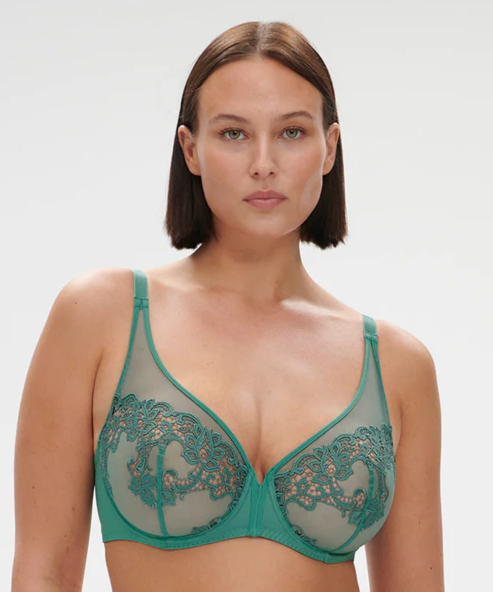 Biustonosz Simone Perele Saga 15C319 miękki garden green