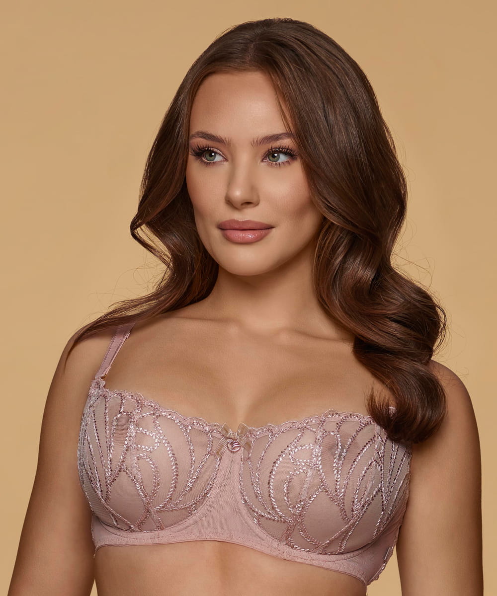 Biustonosz Dalia Quinn K23 soft róż