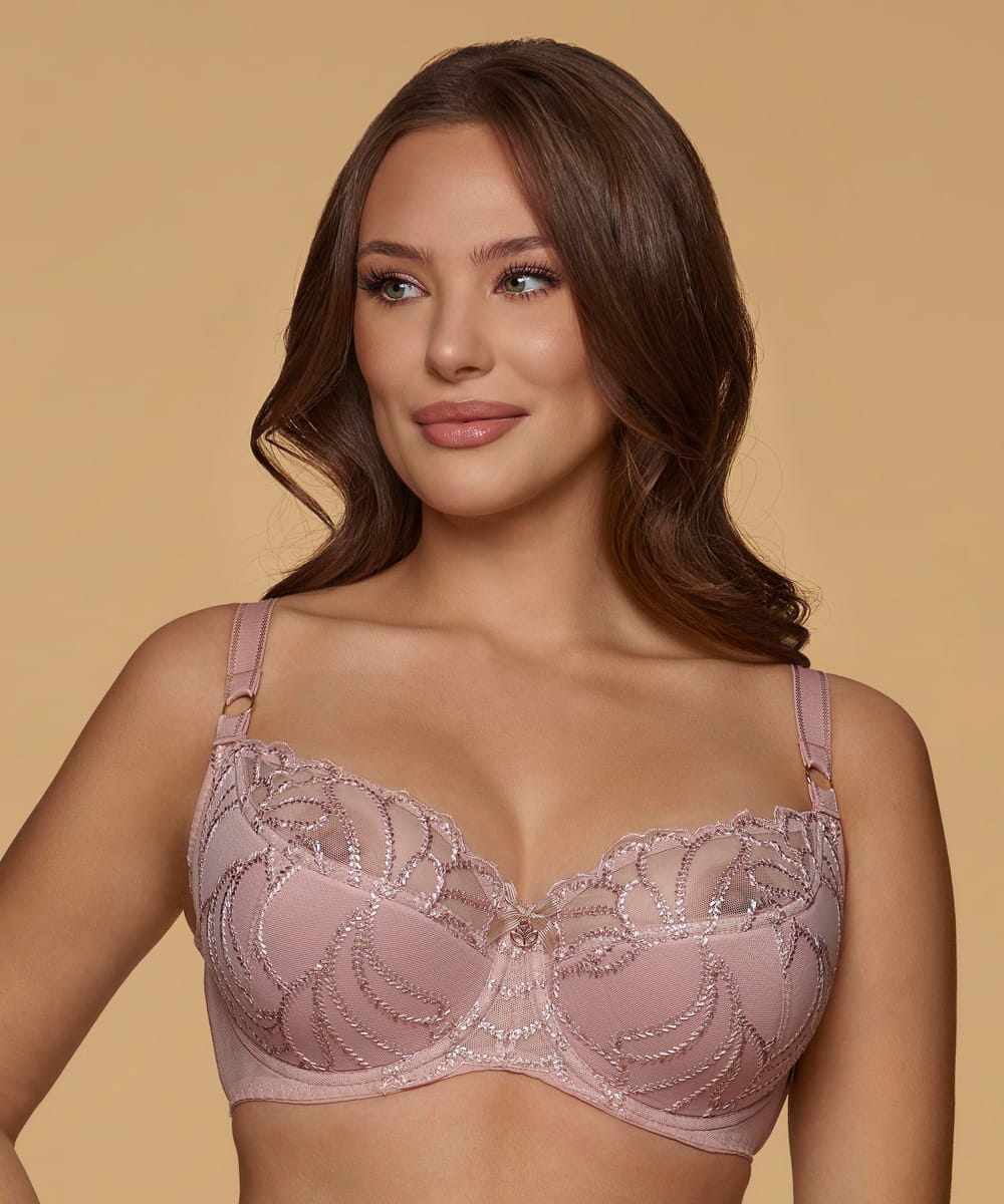 Biustonosz Dalia Quinn K24 semi-soft róż