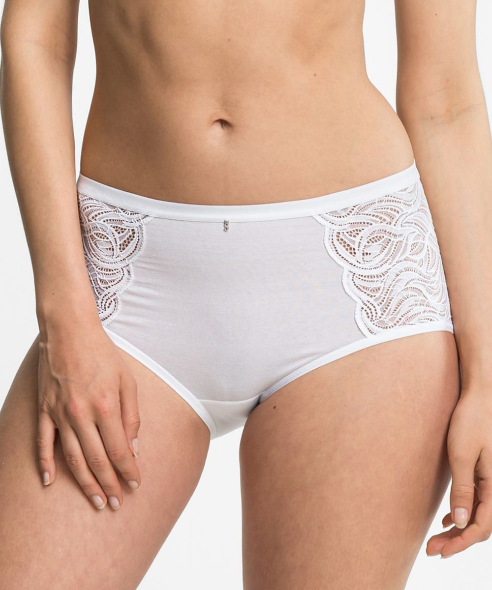 Figi Speidel Simona 50353 bawełniane białe 