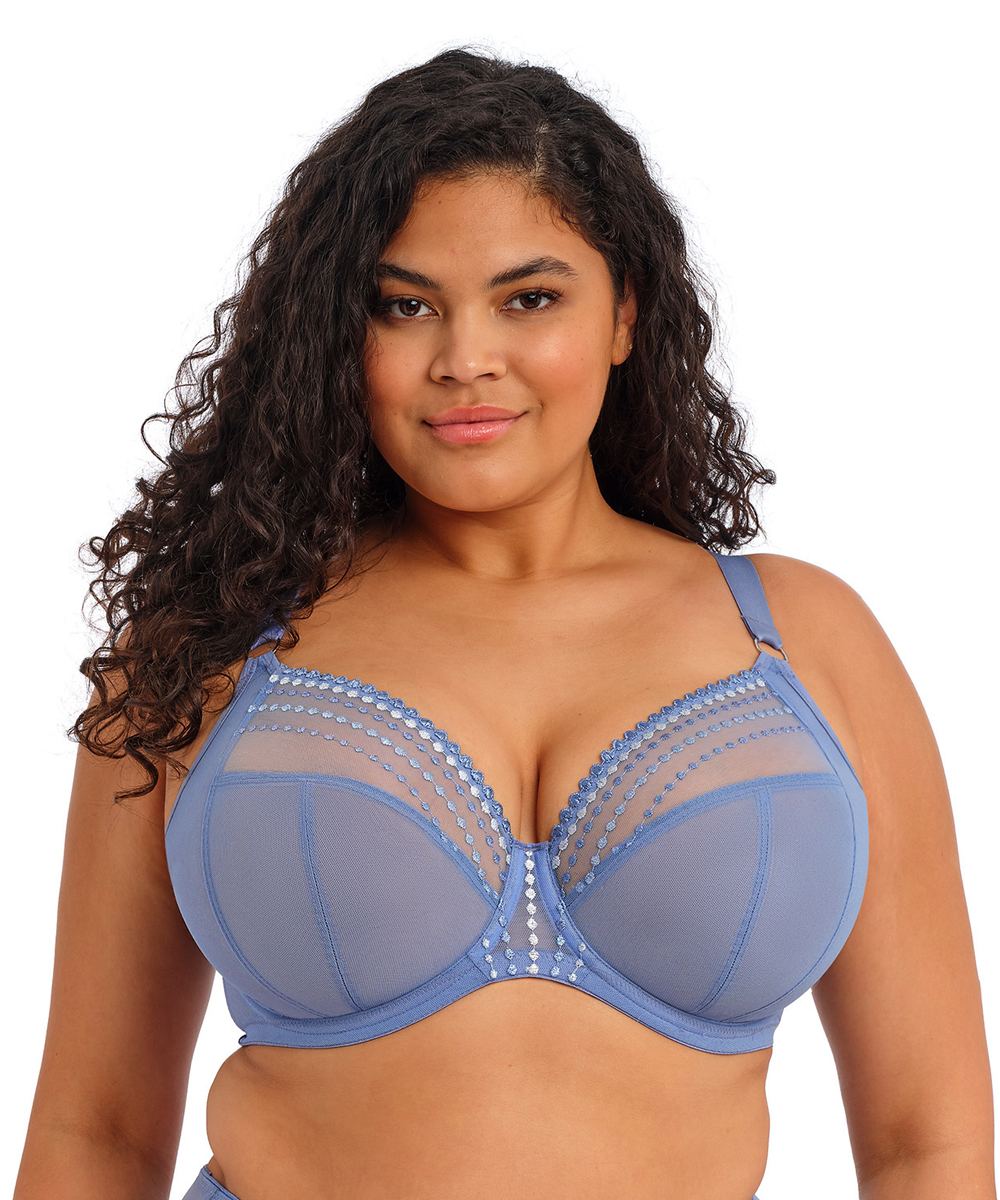 Biustonosz Elomi Matilda miękki plunge lunar blue