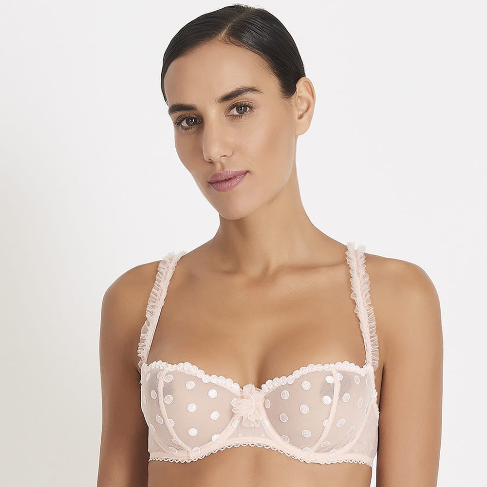 Aubade Extrait de Flirt biustonosz half cup FF14 liberty